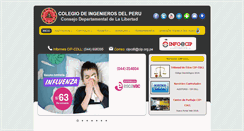 Desktop Screenshot of cip-trujillo.org